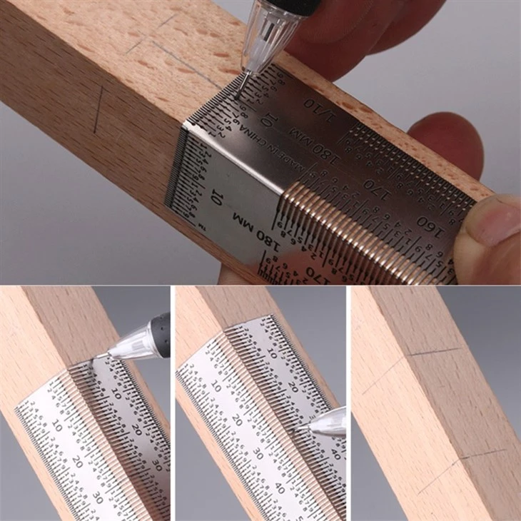 Stainless steel ruler how to work