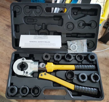 ابزار چین دار هیدرولیک برای اتصالات چند لایه (پروفایل TH/U) - 16-32 میلی متر، 10T
